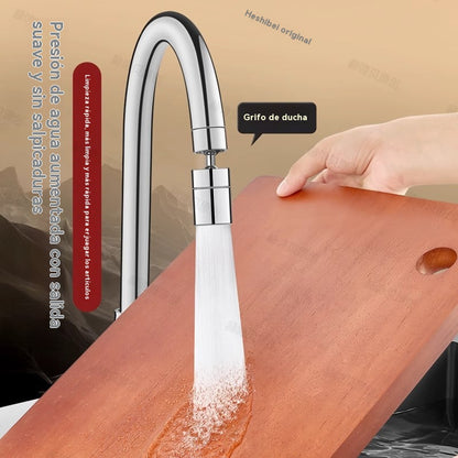 🔥✨【50% de descuento】🚰Boquilla de filtro de grifo giratoria de 360°