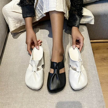 👡【Ultra puha】【Annyira kényelmes, hogy le sem akarod majd venni!】Divatos, kényelmes, lélegző papucsok alacsony talppal