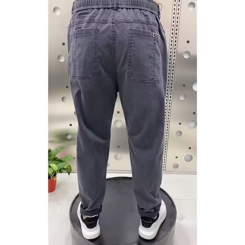 【S-5XL】Blugi elastici pentru bărbați de mărime plus cu un plus de grăsime