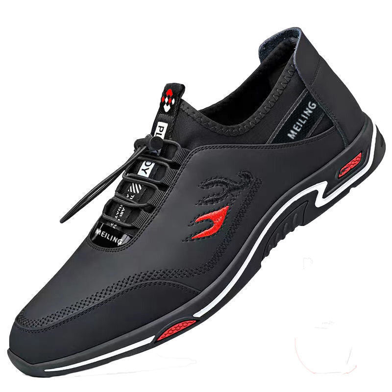 👞Biznisz alkalmi cipő férfiaknak lélegző bőrből ✅ szaggátló✅puha puha bőr✅divatos és sokoldalúan használható