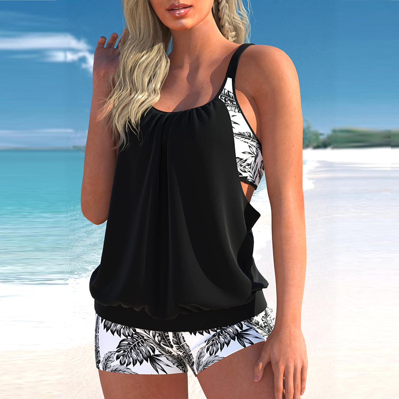 🩱【50% kedvezmény】💗【S-5XL】Elegáns női mintás fürdőruha