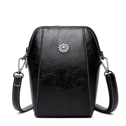 🔥👜【Időben korlátozott promóció -50%】💖Új mini multifunkcionális divatos valódi bőr válltáska 2026