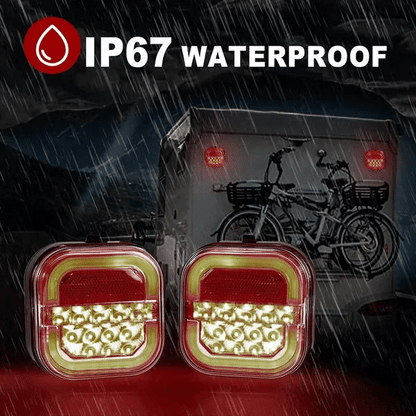 【Uniwersalne 12V/24V】🚦 Światła LED do przyczep