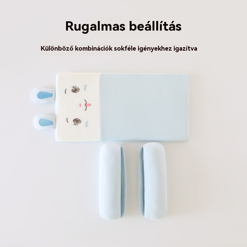 👶💤【Ajánlott életkor: 0-1 év】Billenésgátló párna a baba fejére