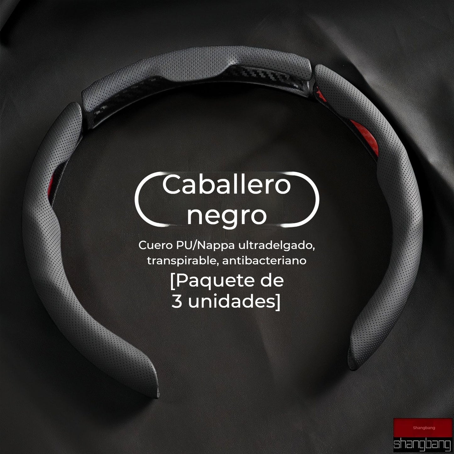 Oferta por tiempo limitado 🚗 Fundas para volante de coche, paquete de dos, unisex, antideslizantes, absorben el sudor y son resistentes al desgaste.