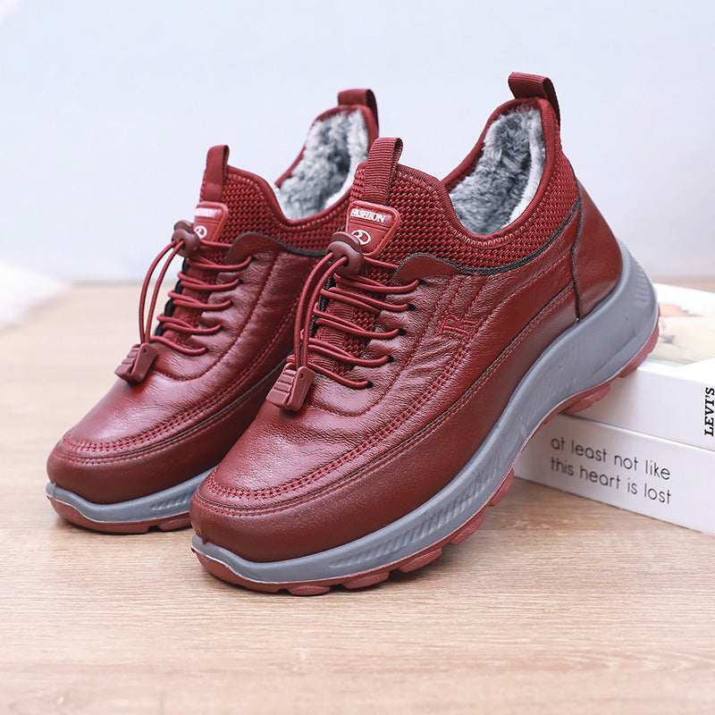 🔥【45% OFF】【35-41】 2024 őszi és téli sport és szabadidő cipő új csúszásmentes pamut csizma puha talppal