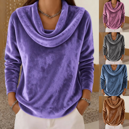 🔥❤️ 【S–3XL】Nowa, casualowa, luźna bluza polarowa z długim rękawem