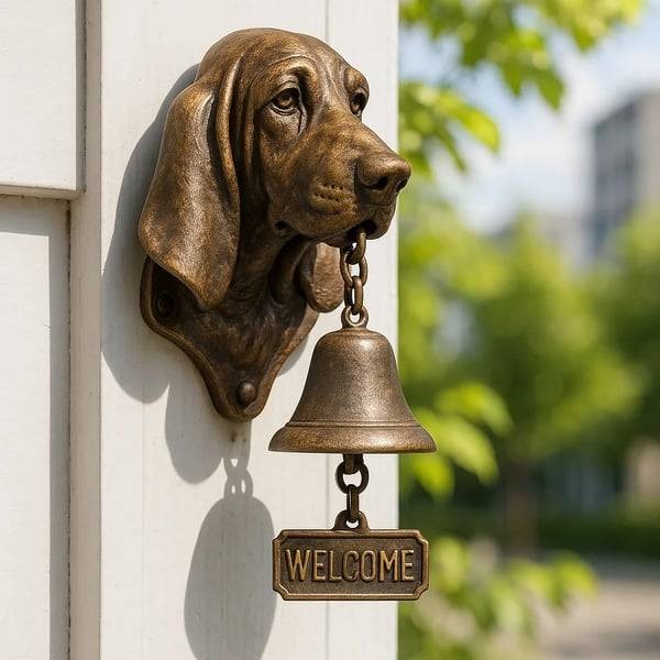 🔔🐶🐶🐶🐶 Kutyáknak szóló üdvözlő csengő