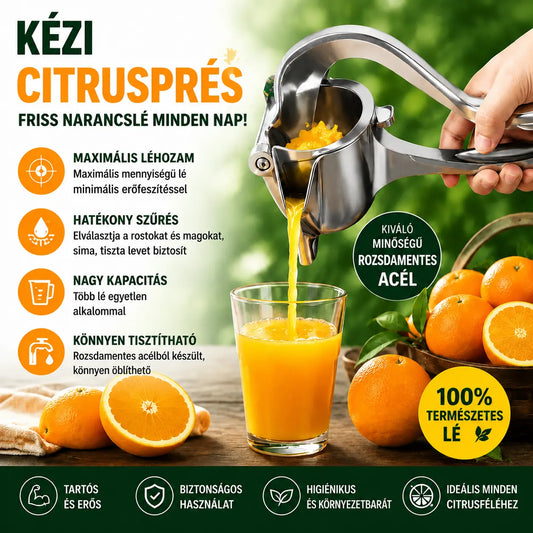 🥤🍹Kis kézi gyümölcsfacsaró otthoni használatra