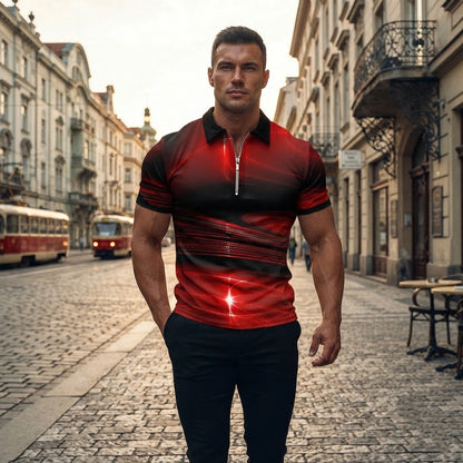 😎 50% kedvezmény | Férfi rövid ujjú póló S-6XL 2026. Alkalmas munkába és szabadidőbe