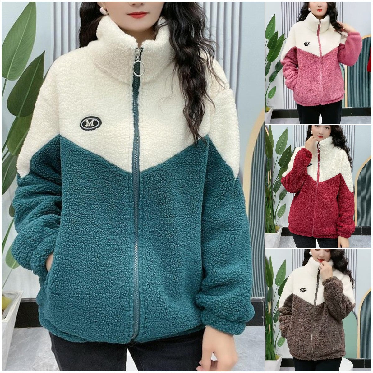 【30% OFF】🔥Új téli termékek🔥【M-4XL】Téli polár kabát, pamutkabát, vastagított pamut kabát, meleg kabát