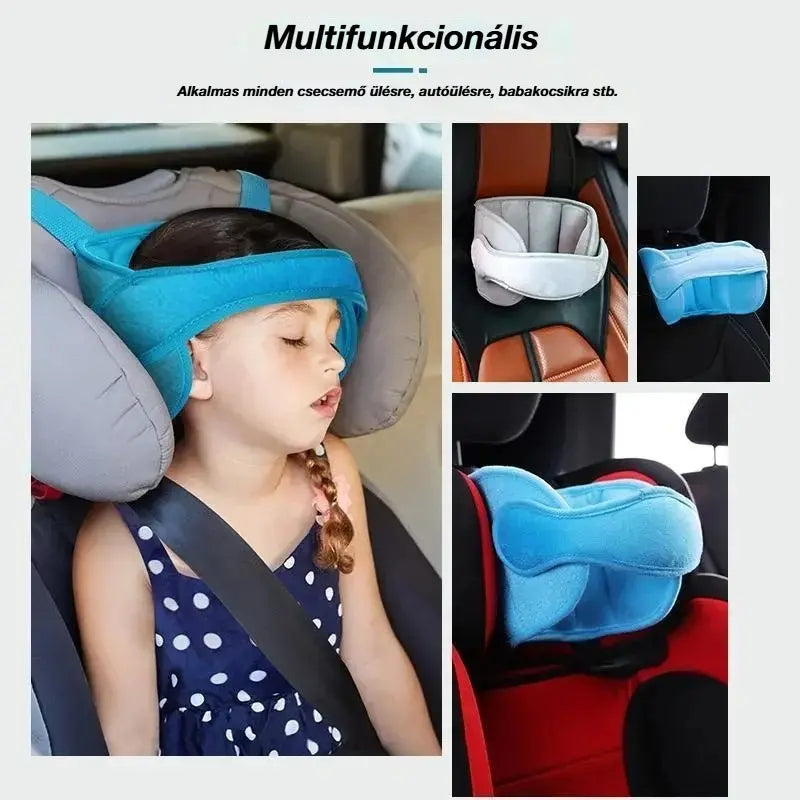 🚗 Vásárolj most 50% kedvezménnyel! 😴 Autós fejtámla alváshoz: állítható, puha és támasztó, megakadályozza a fejed lelógását, így kényelmesen szunyókálhatsz utazás közben. 🛌