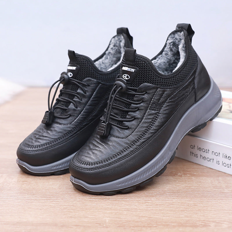 🔥【45% OFF】【35-41】 2024 őszi és téli sport és szabadidő cipő új csúszásmentes pamut csizma puha talppal