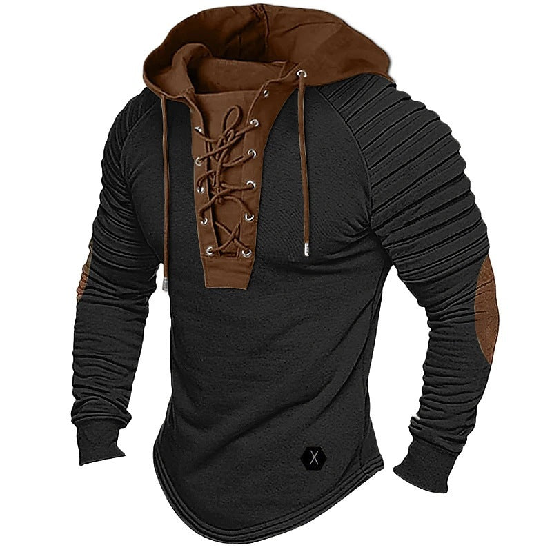 💥【S-3XL】Nowa męska luźna bluza z kapturem na jesień/zimę
