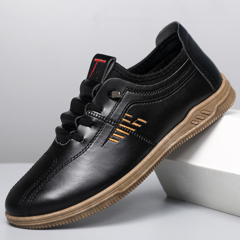 ✨👞 【39-44】Férfi üzleti cipők légáteresztő bőrből ✅ szagtalanító ✅ puha bőr talp