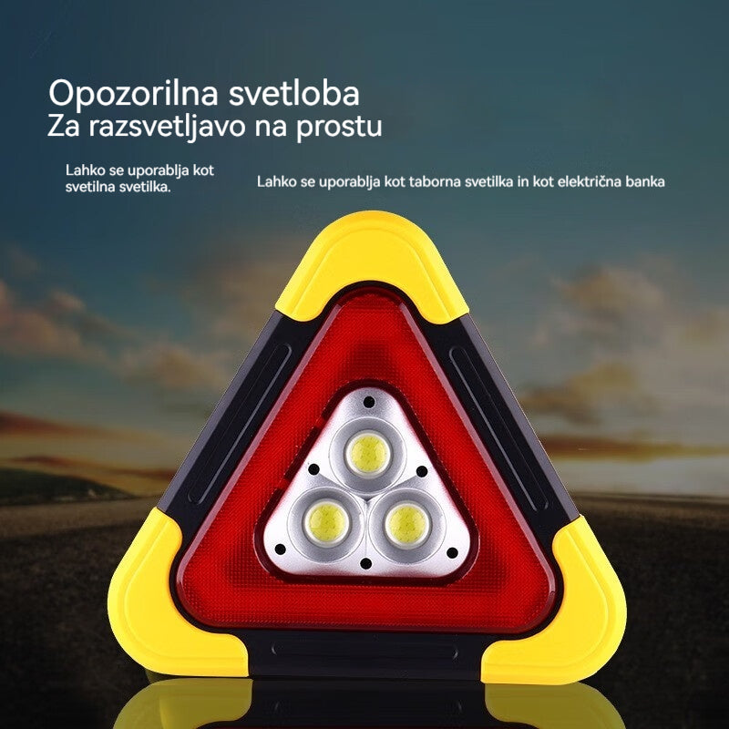 🔥Nov izdelek 2026🔥 Tri-v-enem solarni trikotnik za nujne primere