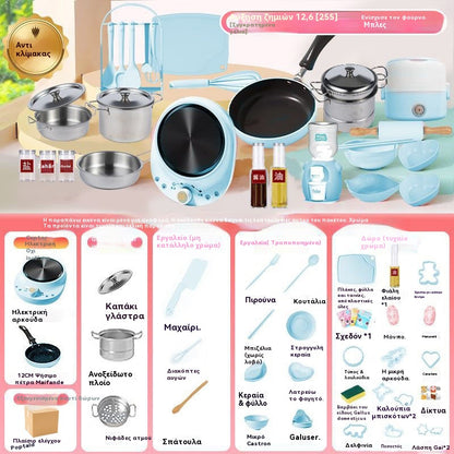 🎁【El mejor regalo para niños】🍳 Mini juguetes de cocina para niños