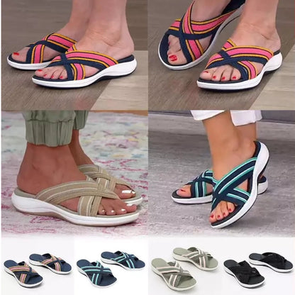 【35-43】🍃👡Dámské letní ortopedické sandály na platformě