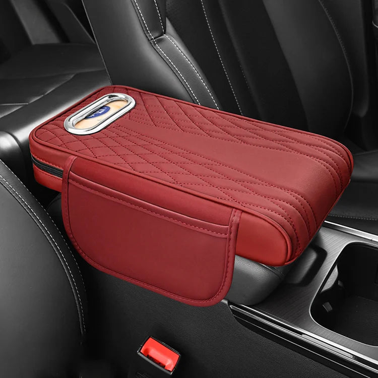 🚗Venta caliente🚗Reposabrazos para coche de cuero genuino multifuncional 3 en 1