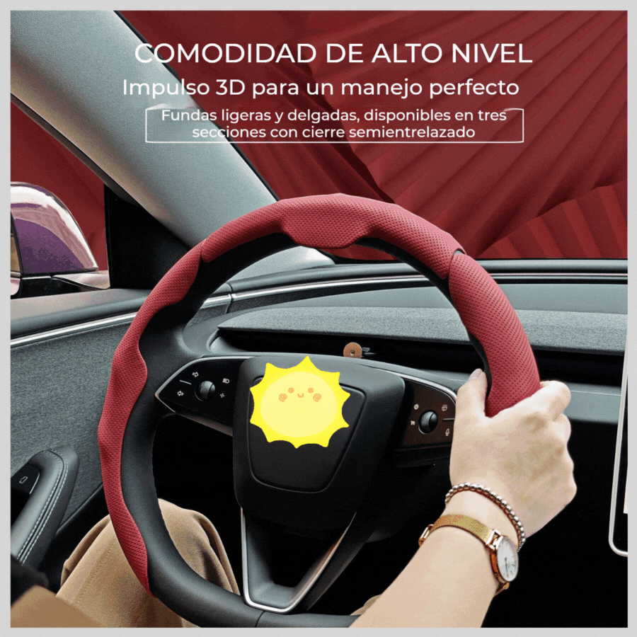 Oferta por tiempo limitado 🚗 Fundas para volante de coche, paquete de dos, unisex, antideslizantes, absorben el sudor y son resistentes al desgaste.