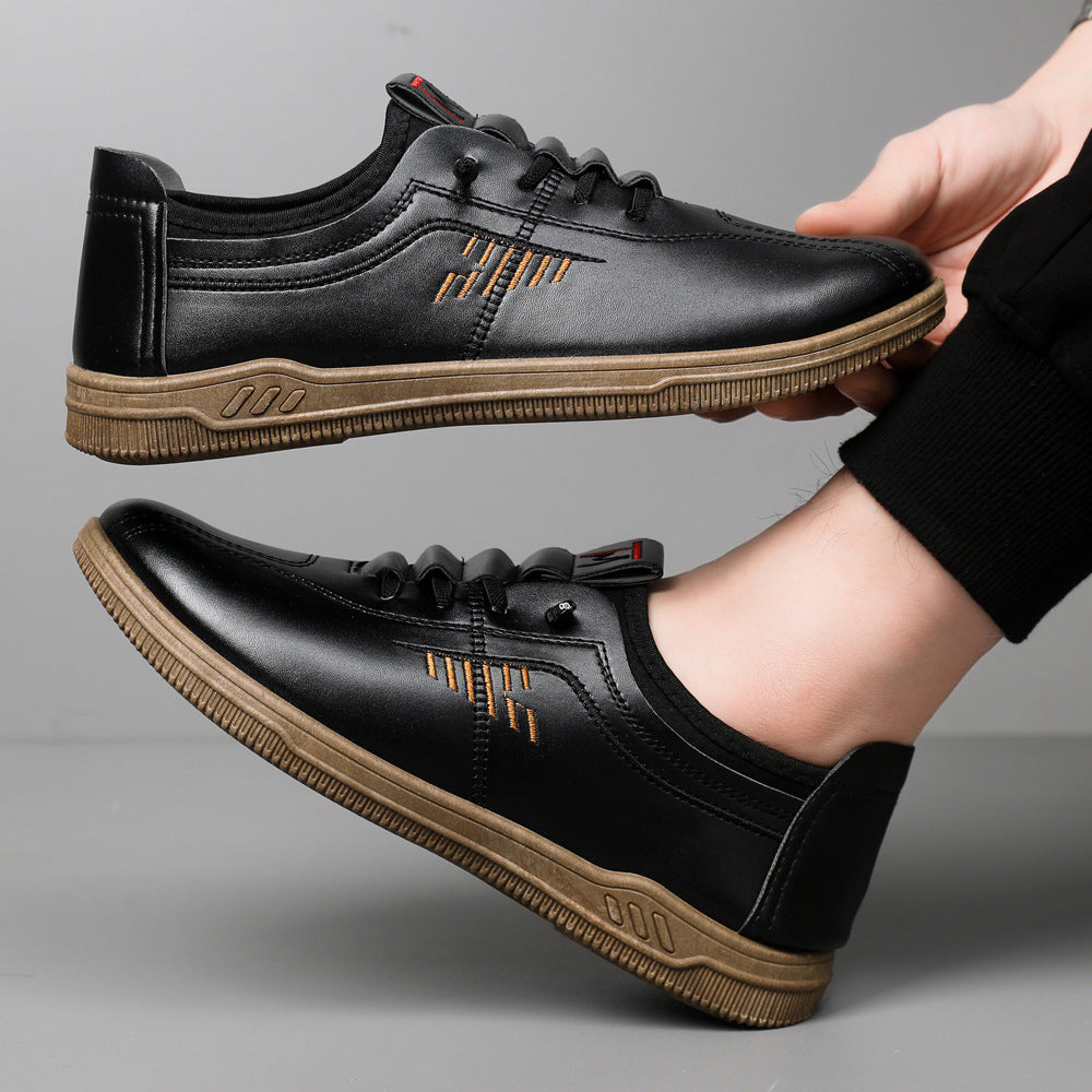 ✨👞 【39-44】Férfi üzleti cipők légáteresztő bőrből ✅ szagtalanító ✅ puha bőr talp