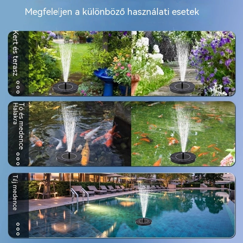 💎Korlátozott ideig 50% kedvezmény💥Napenergiás szökőkút