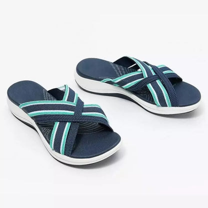 【35-43】🍃👡Dámské letní ortopedické sandály na platformě