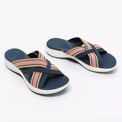 【35-43】🍃👡Dámské letní ortopedické sandály na platformě