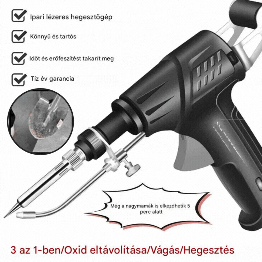 🔥Vásároljon 1-et, kapjon 1-et ingyen🔥🔩Kézi elektromos hegesztőpisztoly, automata hegesztőkészlet✅