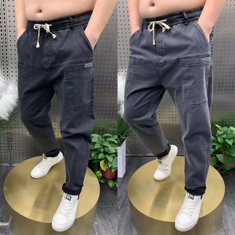 🔥【„Akciová cena, dnes zľava 50 %“】👖👖【S-5XL】 2025 nové pánske super strečové rifle nadmernej veľkosti