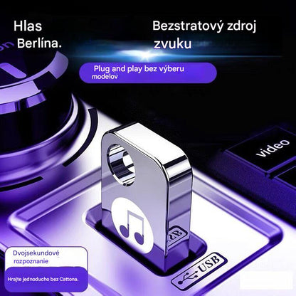 🚗🎵🎵【32G】【Zenei USB flash meghajtó】3000 dalt, 200 MV-t és 6D hangeffekteket tartalmaz