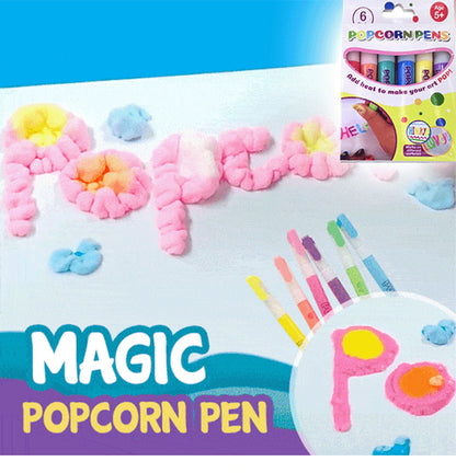 🎁【Vásárolj 1-et, kapsz 1-t ingyen】3D nyomtatótoll gyerekeknek: Popcorn stílusú buborékrajz (DIY)