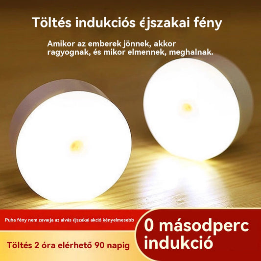 【Vegyél 3-at, kapsz 3-at】🏡💡Intelligens LED lámpa emberi test indukciójával, kényelmes és praktikus töltés