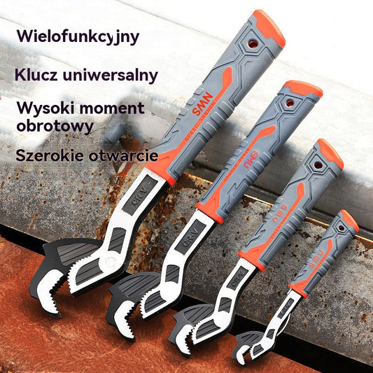 【6 inches】 Samozaciskowy zestaw kluczy wielofunkcyjnych Zestaw kluczy do rur Narzędzie do kluczy przemysłowych