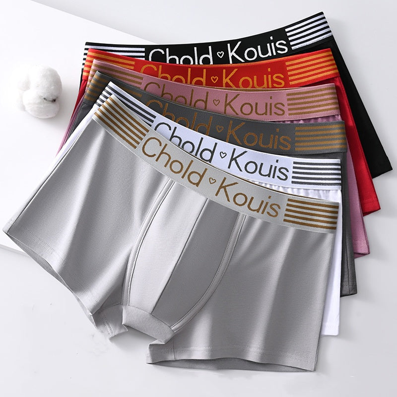 🔥🔥【6 db】 Puha és kényelmes tiszta pamut férfi fehérnemű (L-4XL)