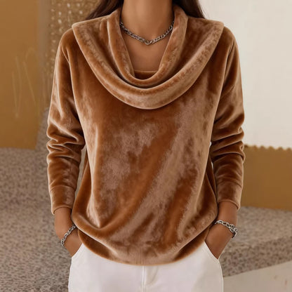 🔥❤️ 【S–3XL】Nowa, casualowa, luźna bluza polarowa z długim rękawem