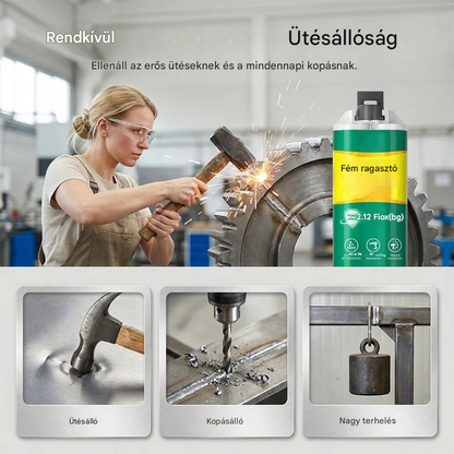 【3 darabos szett 🔥 Időszakos 50% kedvezmény! 🛠️ Nagy szilárdságú AB fémjavító gél