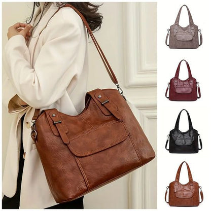 👜【Koniec roku – wielka wyprzedaż】Nowa damska retro torba na ramię z naturalnej skóry, dostępna w sześciu kolorach💓