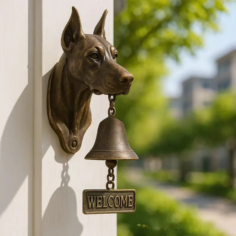 🔔🐶🐶🐶🐶 Kutyáknak szóló üdvözlő csengő
